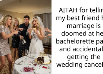 AITAH for telling my best friend her marriage is doomed at her bachelorette party and accidentally getting the wedding canceled