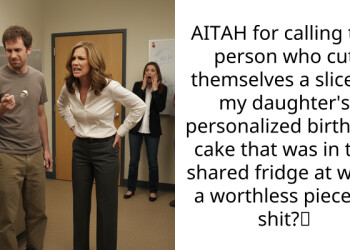 Coworker ate my daughter’s custom birthday cake and now my boss is mad at me