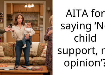 AITA for saying ‘No child support, no opinion’?