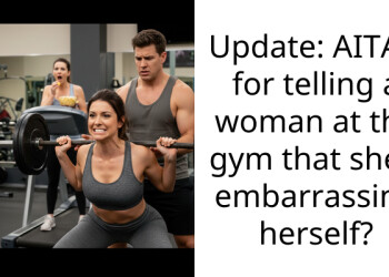 Update: AITAH for telling a woman at the gym that she’s embarra*sing herself?