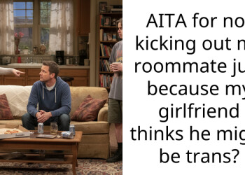 AITA for not kicking out my roommate just because my girlfriend thinks he might be trans?