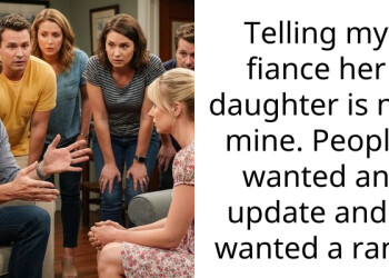 Telling my fiance her daughter is not mine. People wanted an update and I wanted a rant.
