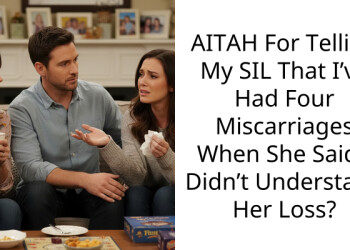 AITAH For Telling My SIL That I’ve Had Four Miscarriages When She Said I Didn’t Understand Her Loss?