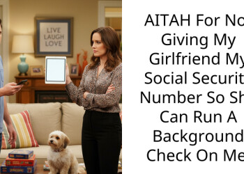 Girlfriend Demanded My Social Security Number So Her Friend Could Run A Federal Background Check On Me