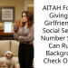 Girlfriend Demanded My Social Security Number So Her Friend Could Run A Federal Background Check On Me