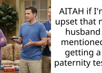 My husband wants a paternity test for our newborn because she has dark hair and I am furious