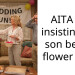 AITA for insisting my son be the flower boy?