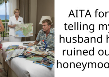 My husband secretly invited his best friends on our honeymoon and expects me to be grateful