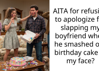 My Boyfriend Smashed My Face Into My Birthday Cake And His Family Blamed Me For Leaving