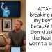 AITAH for breaking up with my boyfriend because he said Elon Musk doing the N**i salute wasn’t a big deal?