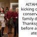AITAH for kicking out my conservative family during Thanksgiving before anyone ate?