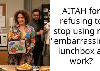 Coworker keeps bullying me over my lunchbox so I finally snapped and told him off
