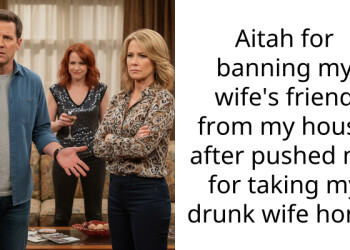 I Banned My Wife’s Best Friend After She Pushed Me For Taking My Drunk Wife Home