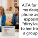 AITA for taking my daughter’s phone away for exposing my “dirty laundry” to her friends in a group chat?