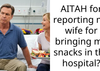 Wife Sabotages Husband’s Weight Loss Program By Smuggling Snacks, He Reports Her And Bans Her Visits