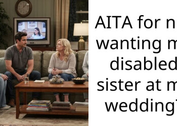 I Banned My Sister From My Wedding Because She Keeps Trying To Kiss My Fiancé