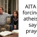AITA for forcing an atheist to say a prayer?