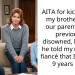 AITA for kicking out my brother, who our parents have previously disowned, because he told my (now ex) fiancé that I cheated 9 years ago?