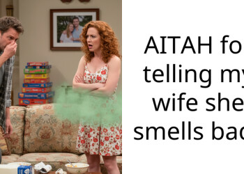 AITAH for telling my wife she smells bad?