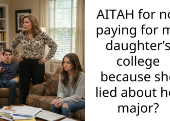 AITAH for not paying for my daughter’s college because she lied about her major?