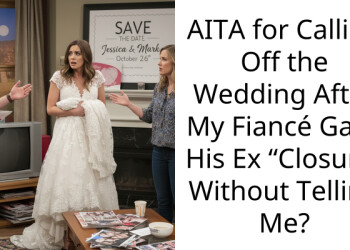 AITA for Calling Off the Wedding After My Fiancé Gave His Ex “Closure” Without Telling Me?
