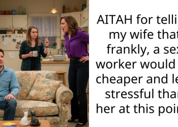 AITAH for telling my wife that frankly, a s*x worker would be cheaper and less stressful than her at this point?