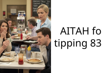 AITAH for tipping 83¢?
