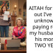 AITAH for finding out I’ve been unknowingly paying rent to my husband and his mom for TWO YEARS?