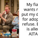 My fiancé wants me to put my dog up for adoption I refuse. But he is allergic AITAH?