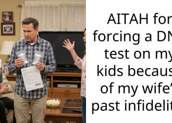 AITAH for forcing a DNA test on my kids because of my wife’s past in***elity?