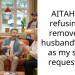 AITAH For refusing to remove my husband’s cane as my sister requested?