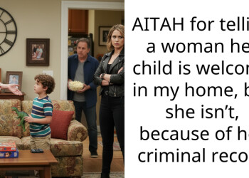 AITAH for telling a woman her child is welcome in my home, but she isn’t, because of her criminal record