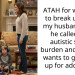 ATAH for wanting to break up with my husband after he called our autistic son a burden and said he wants to give him up for adoption?