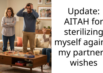 Update: AITAH for sterilizing myself against my partner’s wishes