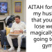 AITAH for telling my husband that you don’t lose weight magically after going to the gym?