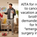 AITA for refusing to cancel my vacation after my brother demanded I pay for his “emergency” surgery instead?