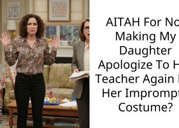 AITAH For Not Making My Daughter Apologize To Her Teacher Again For Her Impromptu Costume?