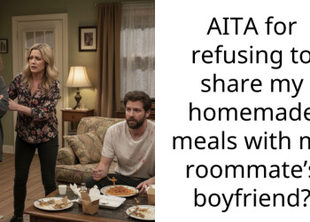 AITA for refusing to share my homemade meals with my roommate’s boyfriend?
