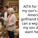 AITA for telling my son’s African American girlfriend that she can a wig even if my son doesn’t want her to ?