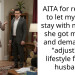 AITA for refusing to let my sister stay with me after she got married and demanded I “adjust” my lifestyle for her husband?