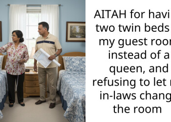 AITAH for having two twin beds in my guest room instead of a queen, and refusing to let my in-laws change the room