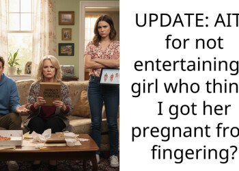 UPDATE: AITA for not entertaining a girl who thinks I got her pregnant from fingering?