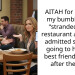 AITAH for leaving my b*mble date “stranded” at a restaurant after she admitted she was going to her guy best friend’s place after the date
