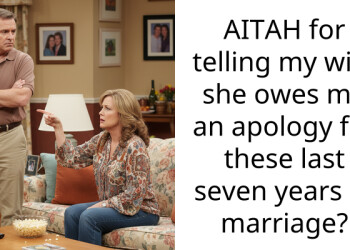 AITAH for telling my wife she owes me an apology for these last seven years of marriage?