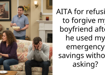 AITA for refusing to forgive my boyfriend after he used my emergency savings without asking?
