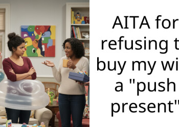 AITA for refusing to buy my wife a “push present”
