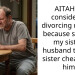 AITAH for considering divorcing my wife because she told my sister’s husband that my sister cheated on him?