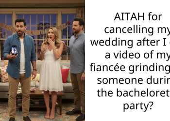 AITAH for cancelling my wedding after I got a video of my fiancée grinding on someone during the bachelorette party?