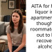 AITA for having liquor in the apartment even though my roommate turns out to be a recovering alcoholic?