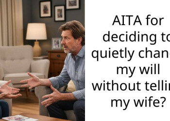 AITA for deciding to quietly change my will without telling my wife?